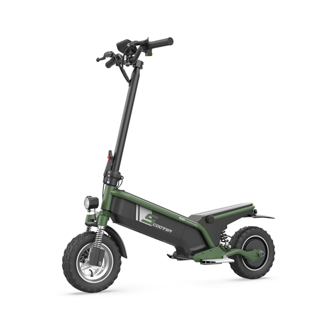 Trotineta electrica PXID Electric Scooter F1, Gray-Green 1